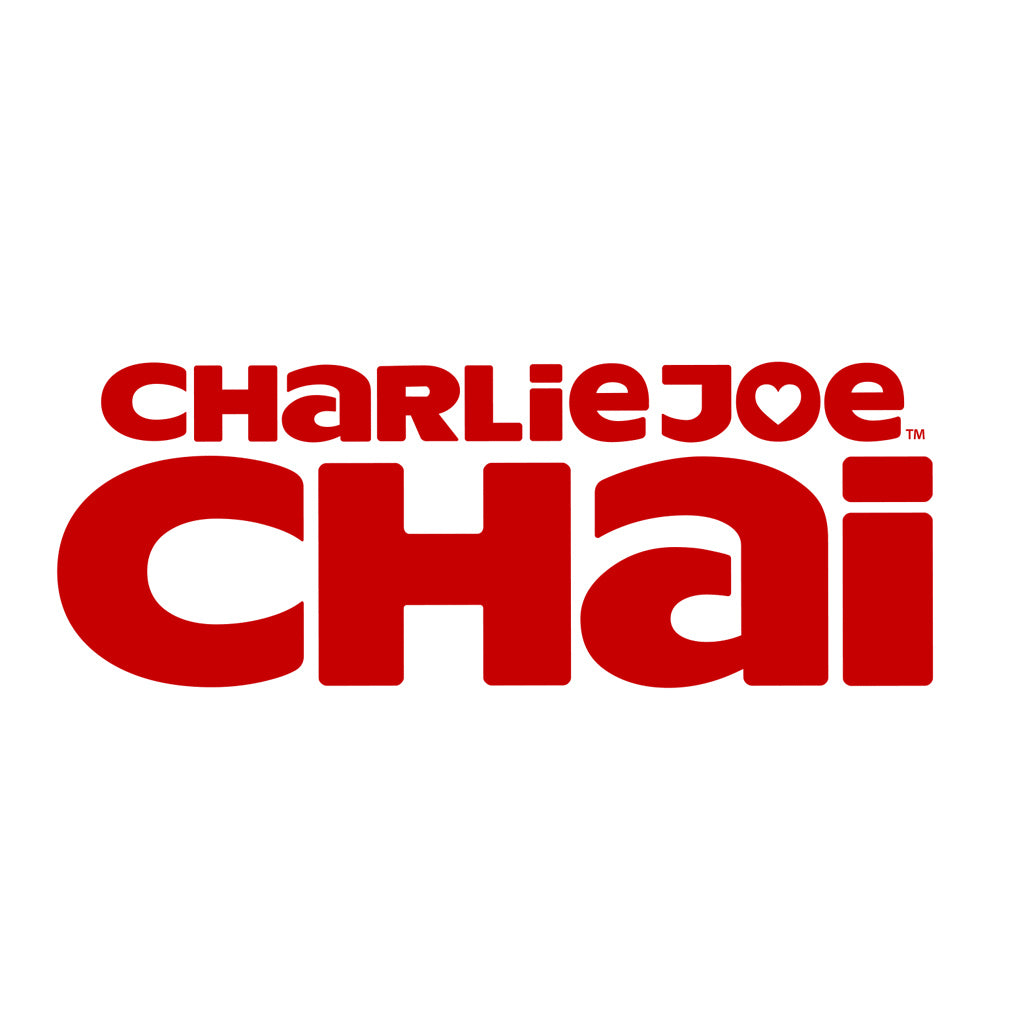 Charlie Joe Chai Logo Red on White
