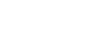 'Convict Coffee Co.' Logo with Skull White on Transparent Background