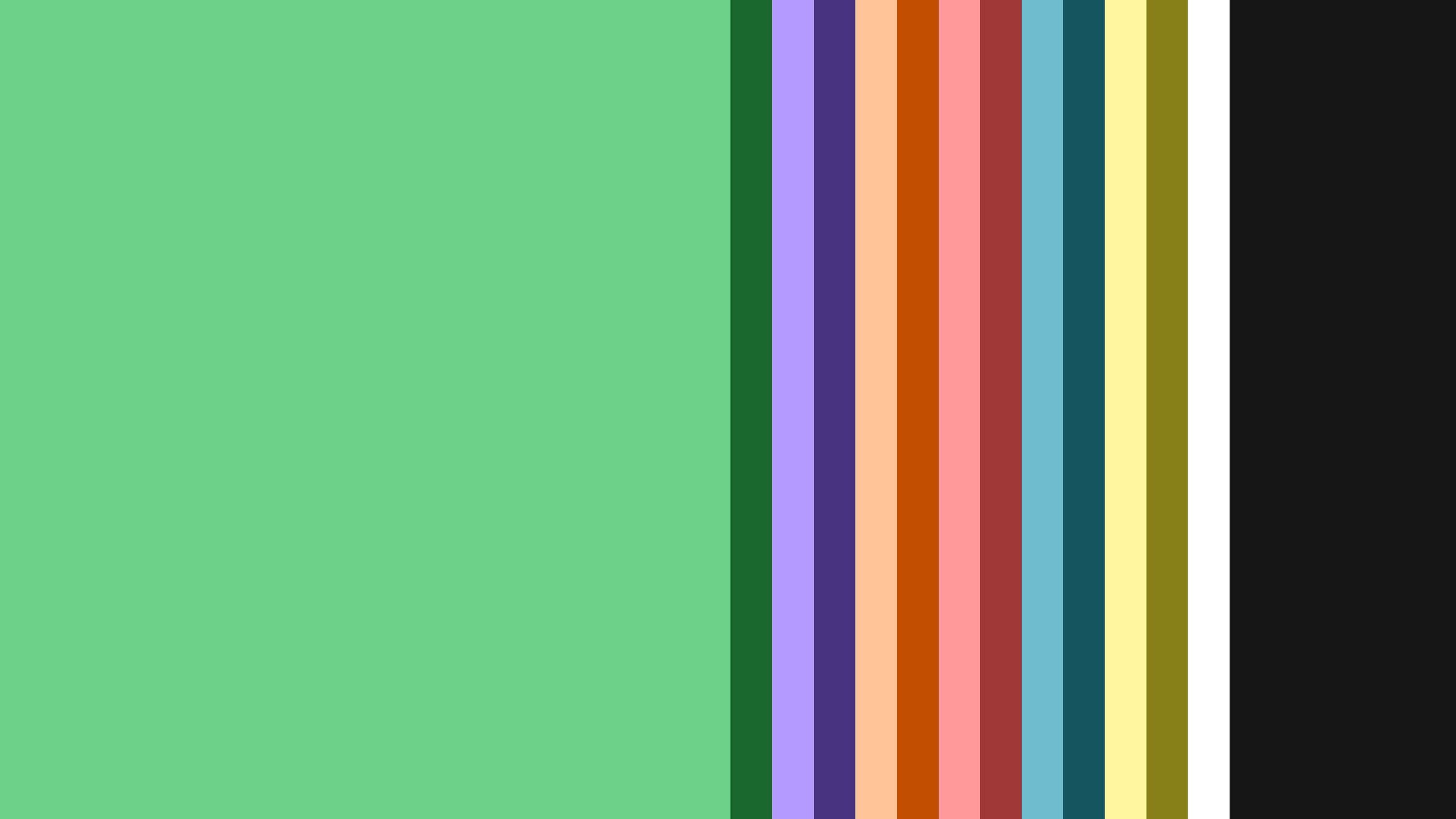 Color swatch with vertical stripes in various colors.