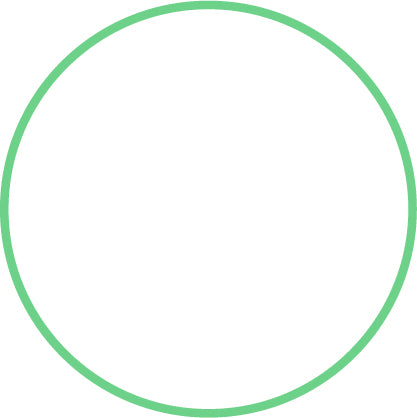 Solid white color swatch with a green border on a white background